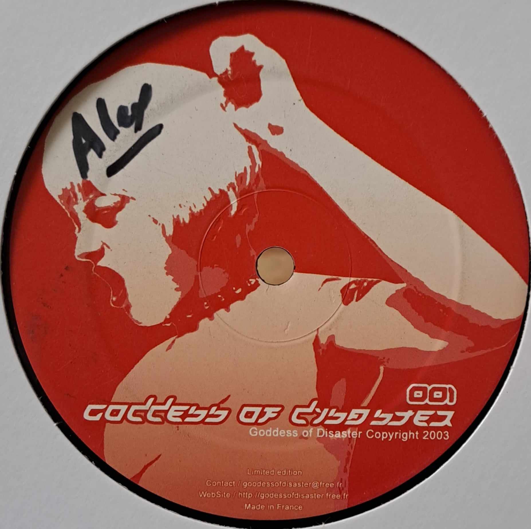 Goddess Of Disaster 001 - vinyle hardcore